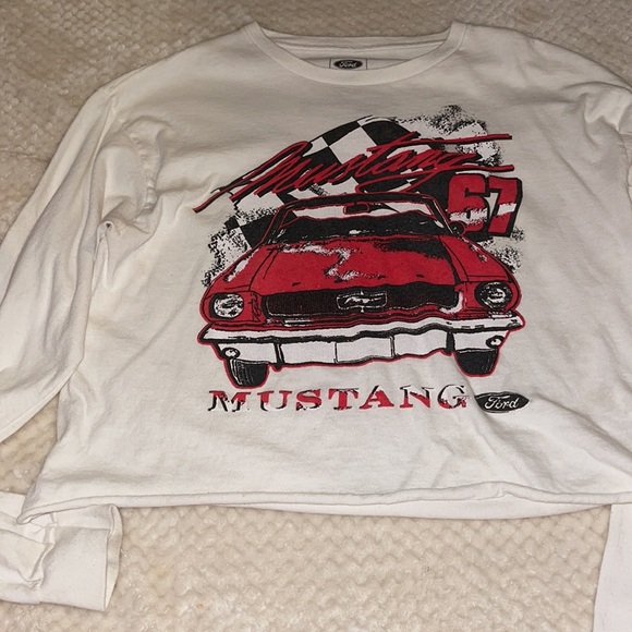 Tilly’s Ford Mustang long sleeve vintage crop - Picture 5 of 5